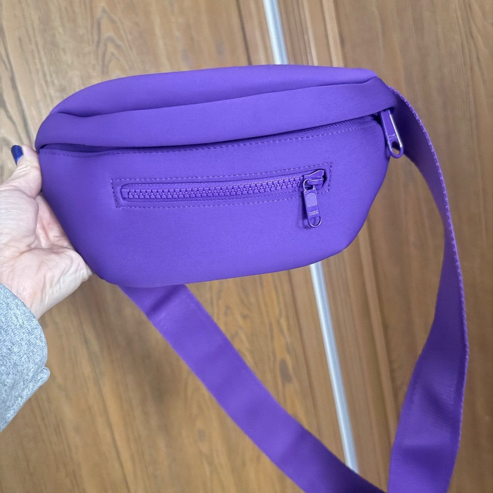 Dagne Dover Ace Neoprene Fanny Pack in Ube - Picture 4 of 7